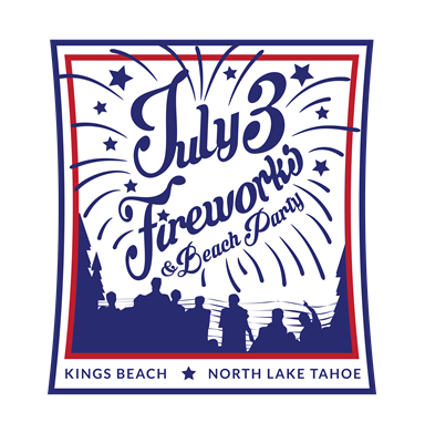 July 3rd Fireworks & Beach Party at Kings Beach