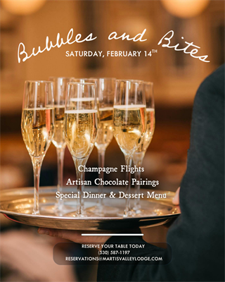 Bubbles & Bites Night (Special Valentines Day Dinner)
