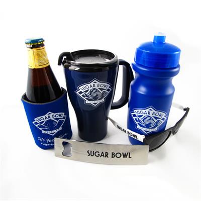Sugar Bowl Koozie, Mug, Water Bottle, Sunglasses and Bottle Opener