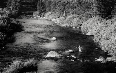 Fly Fishing on the Truckee River - On a summer's evening, just minutes from Downtown Truckee