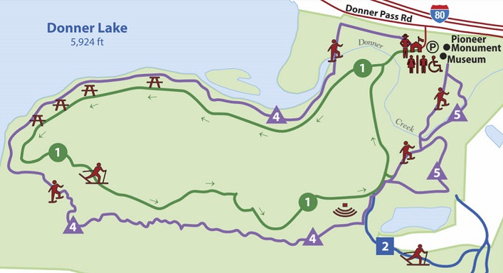 Donner Memorial State Park - Nordic Ski Trails