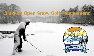 2nd Annual Alaskan Open Snow Golf Tournament