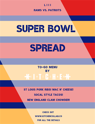 Super Bowl Spread To-Go!