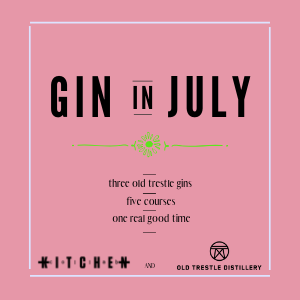 Gin in July: Five Courses, Three Gins, A real good time