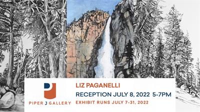 Liz Paganelli July exhibit at Piper J Gallery