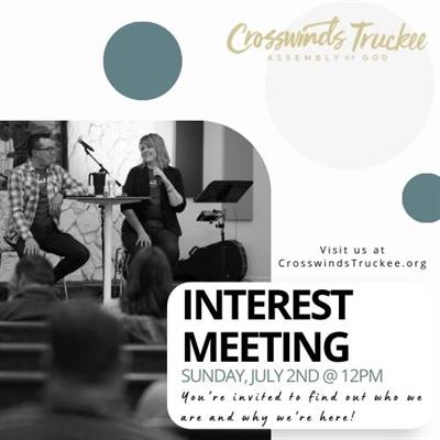Interest Meeting & Lunch