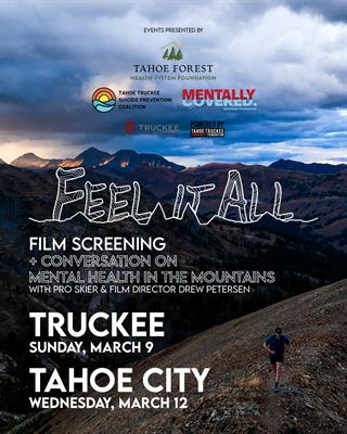 "Feel It All" - Film Screening & Conversation on Mental Health in the Mountains