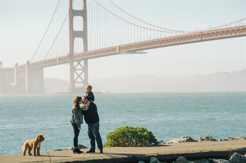 San Fransisco family lifestyle family session