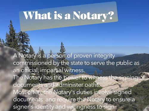 What is a Notary!