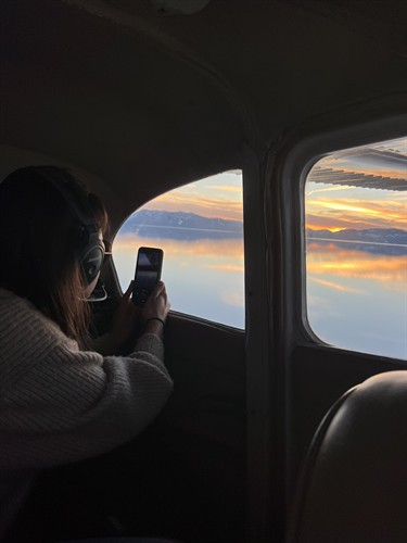 Lake Tahoe airplane tours. 