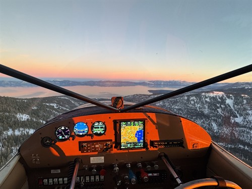 Lake Tahoe airplane tours. 
