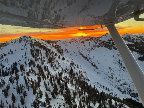 Lake Tahoe mountain flights
