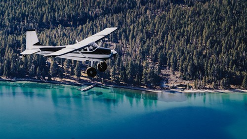 Lake Tahoe airplane tours. 