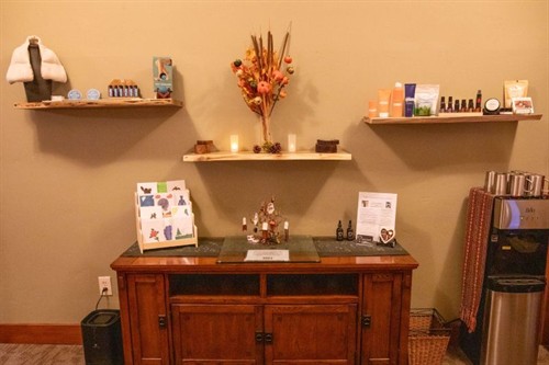 Truckee Massage Lobby and Retail