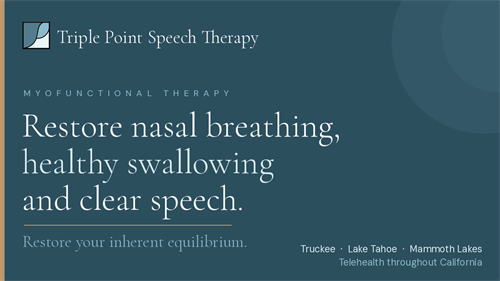 Myofunctional Therapy 