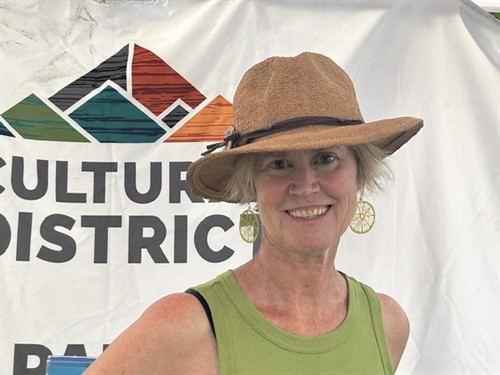 Truckee Cultural District booth