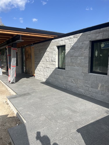 Modern Coursed Veneer