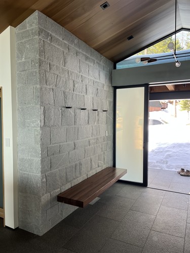 Modern Coursed Veneer