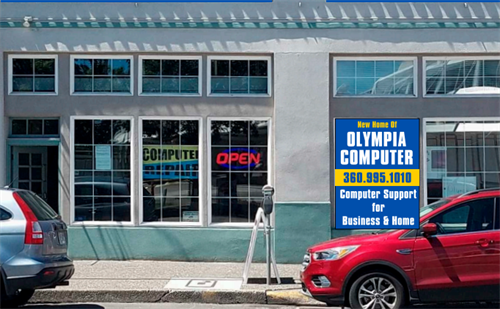 Olympia Computer at HQ at 209 Washington St NE