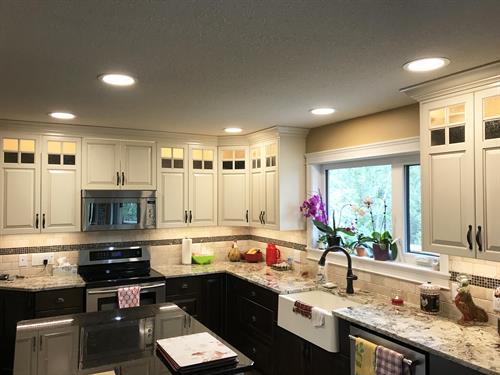 Kitchen Renovation and Lighting Upgrade