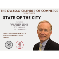 State of the City featuring Owasso City Manager, Warren Lehr