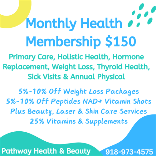 Discount on Services & Monthly Holistic Primary Care Memberships