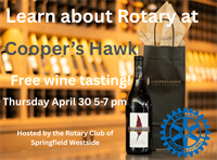 News Release: Rotary Wine Tasting