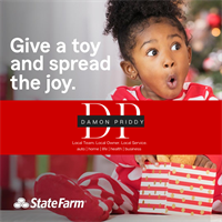 Toy Drive at Damon Priddy State Farm
