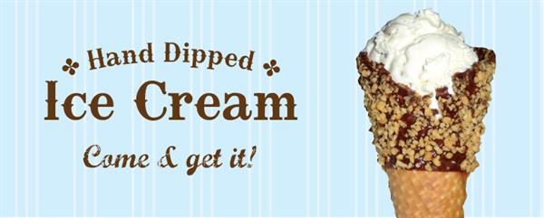 Ice cream cones, milkshakes, sundae, floats and old-fashioned sodas! Ice cream cones, milkshakes, sundae, floats and old-fashioned sodas!