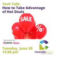 2021 06 29 Tech Talk Tuesday - Hot Deals