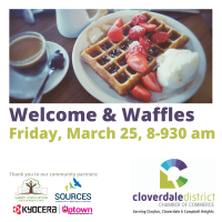 2022 03 25 Welcome & Waffles (March)