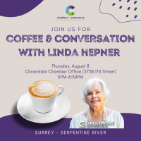 2024 08 08 Coffee & Conversation with Linda Hepner