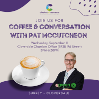 Coffee & Conversation with Pat McCutcheon