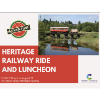 August Luncheon - Heritage Railway Ride 2024