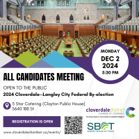 All Candidates Meeting: Cloverdale—Langley City Federal By-Election