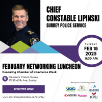 2025 02 18 February Luncheon with Surrey Police Chief Constable Lipinski