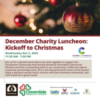 December Charity Luncheon: Kickoff to Christmas