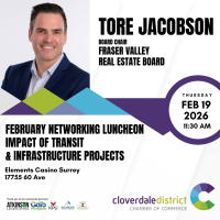 February Networking Luncheon - Impact of Transit & Infrastructure Projects