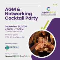 AGM & Networking Cocktail Party