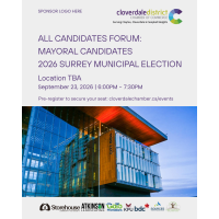 All Candidates Forum – Mayoral Candidates | 2026 Surrey Municipal Election