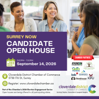 Candidate Open House — Surrey Now