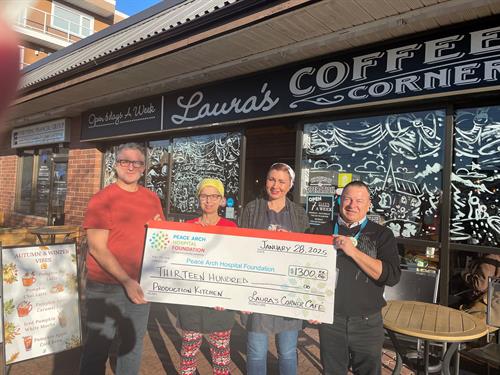 Laura's Coffee Corner Fundraiser