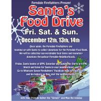 Santa's Food Drive Pickup