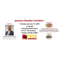 Ybor Chamber Monthly Luncheon - January 2020