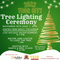 Sponsorship- Ybor Tree Lighting - 12th Annual