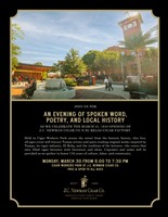 An Evening of Spoken Word, Poetry and Local History