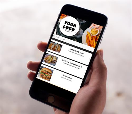 White-labelled and mobile friendly online ordering system for restaurants