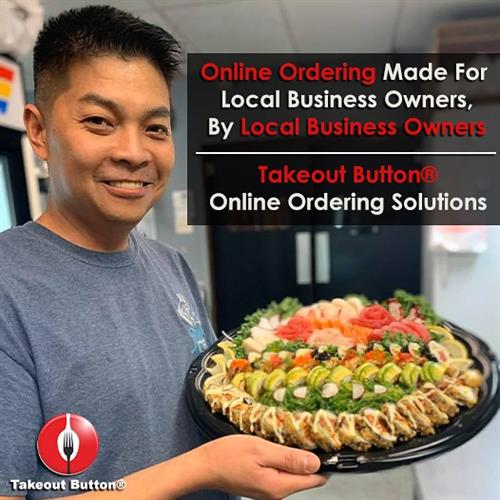 Online ordering system for local restaurants by a local tech company - Takeout Button®