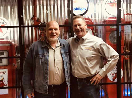 Entercom Media and reknown Social Influencer Bo Matthews with Jim Neumeier, owner of Sieveking Petroleum Delivery Services. Listen and you mamy hear Jim's messages with Bo on KMOX Radio.