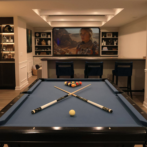 Basement Game Room